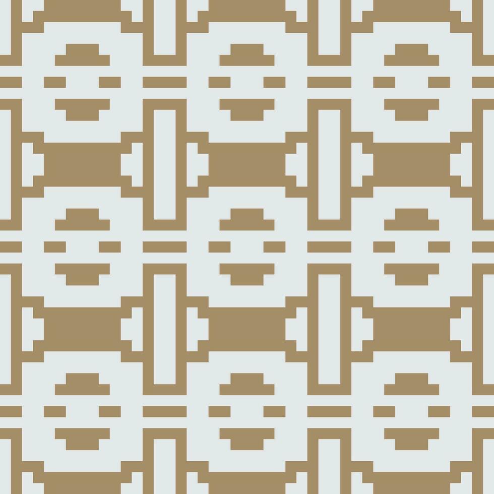 a brown and white geometric pattern vector