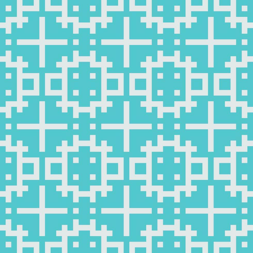 a blue and white geometric pattern vector