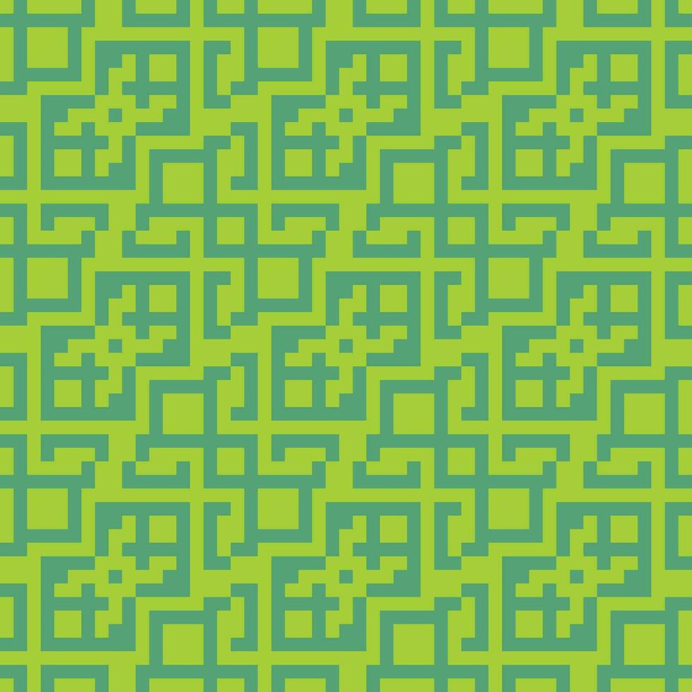 a green and blue geometric pattern vector