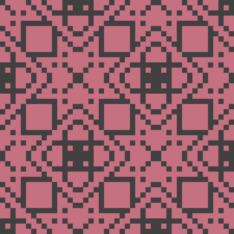a pixelated pattern with squares and squares vector
