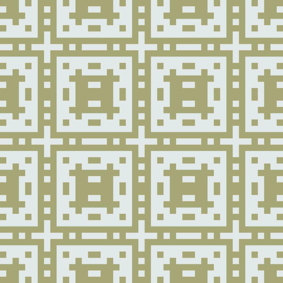 a pattern of squares in green and white vector