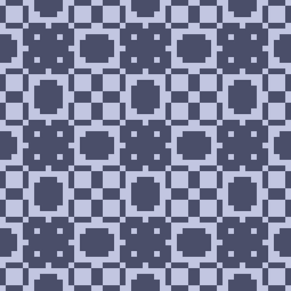 a pixelated pattern with squares in purple and blue vector
