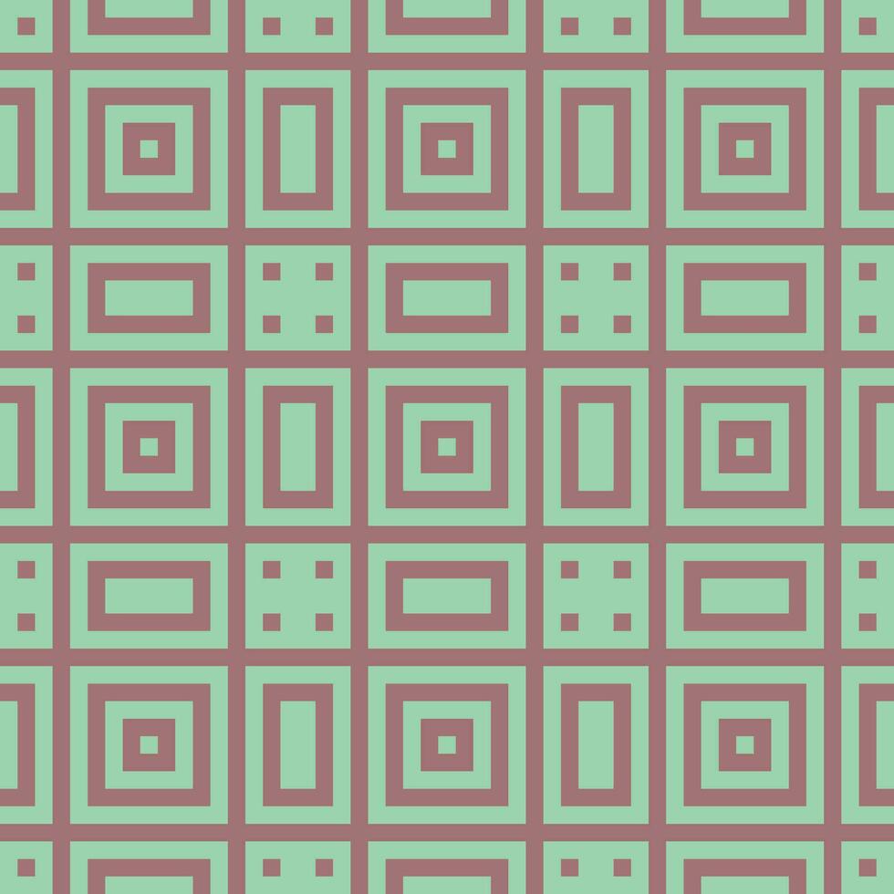 a green and brown geometric pattern vector