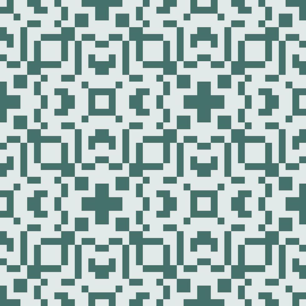 a green and white pattern with squares vector