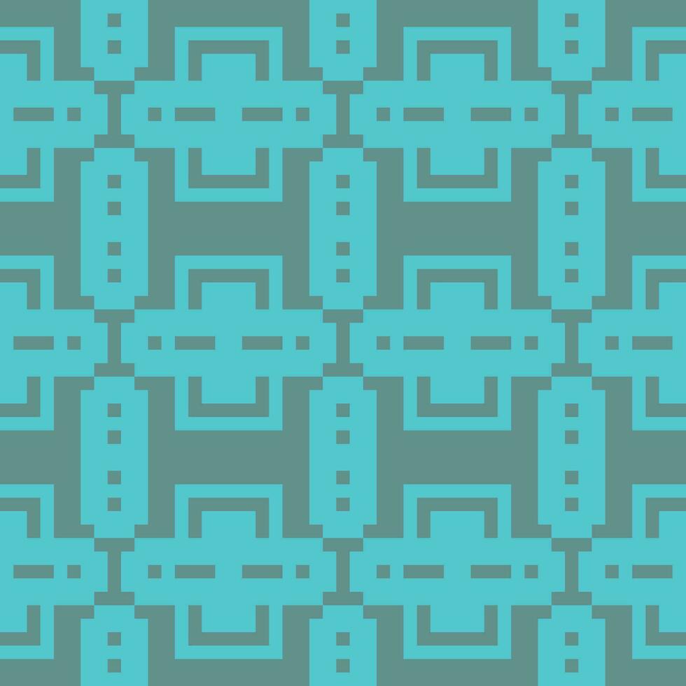 a blue and gray pattern with squares vector