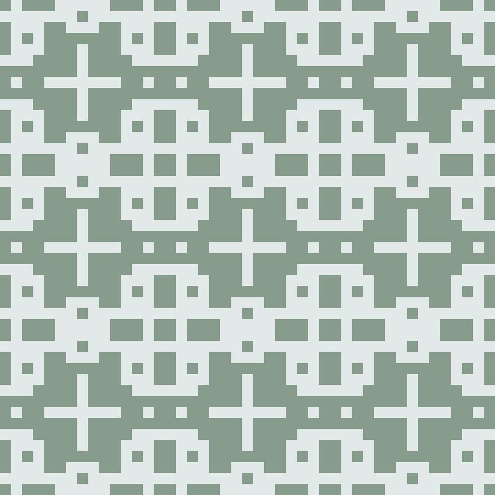 a green and white geometric pattern vector
