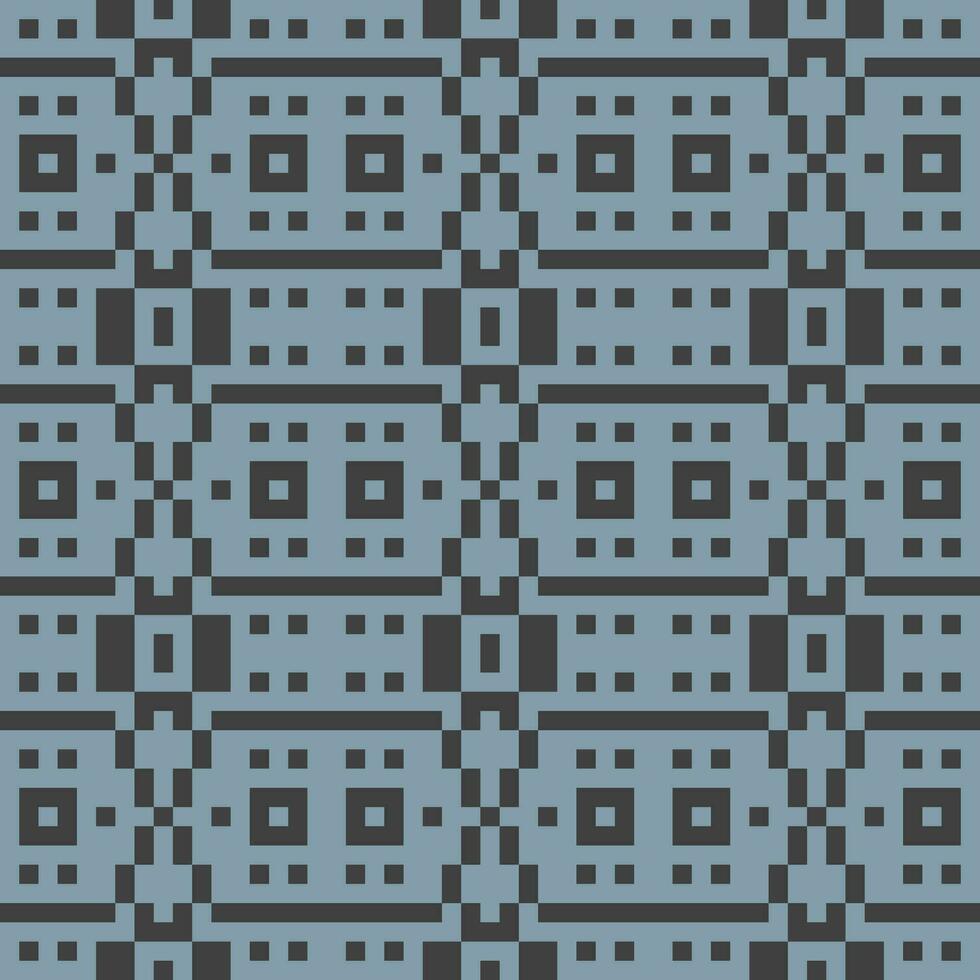 a blue and gray pattern with squares vector