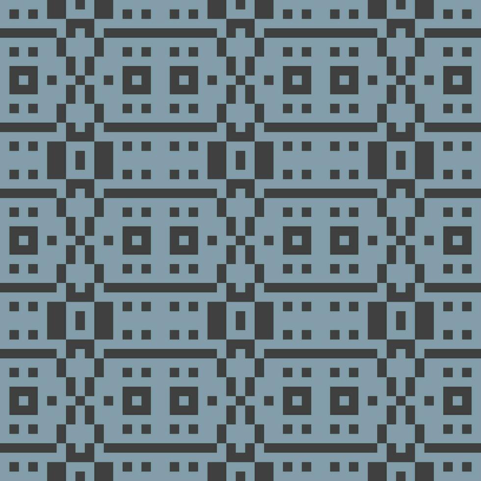 a blue and gray pattern with squares vector