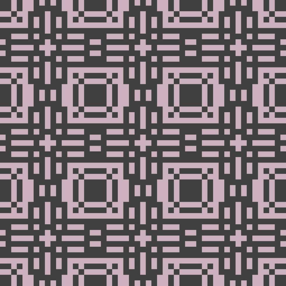 a pixelated pattern in purple and black vector
