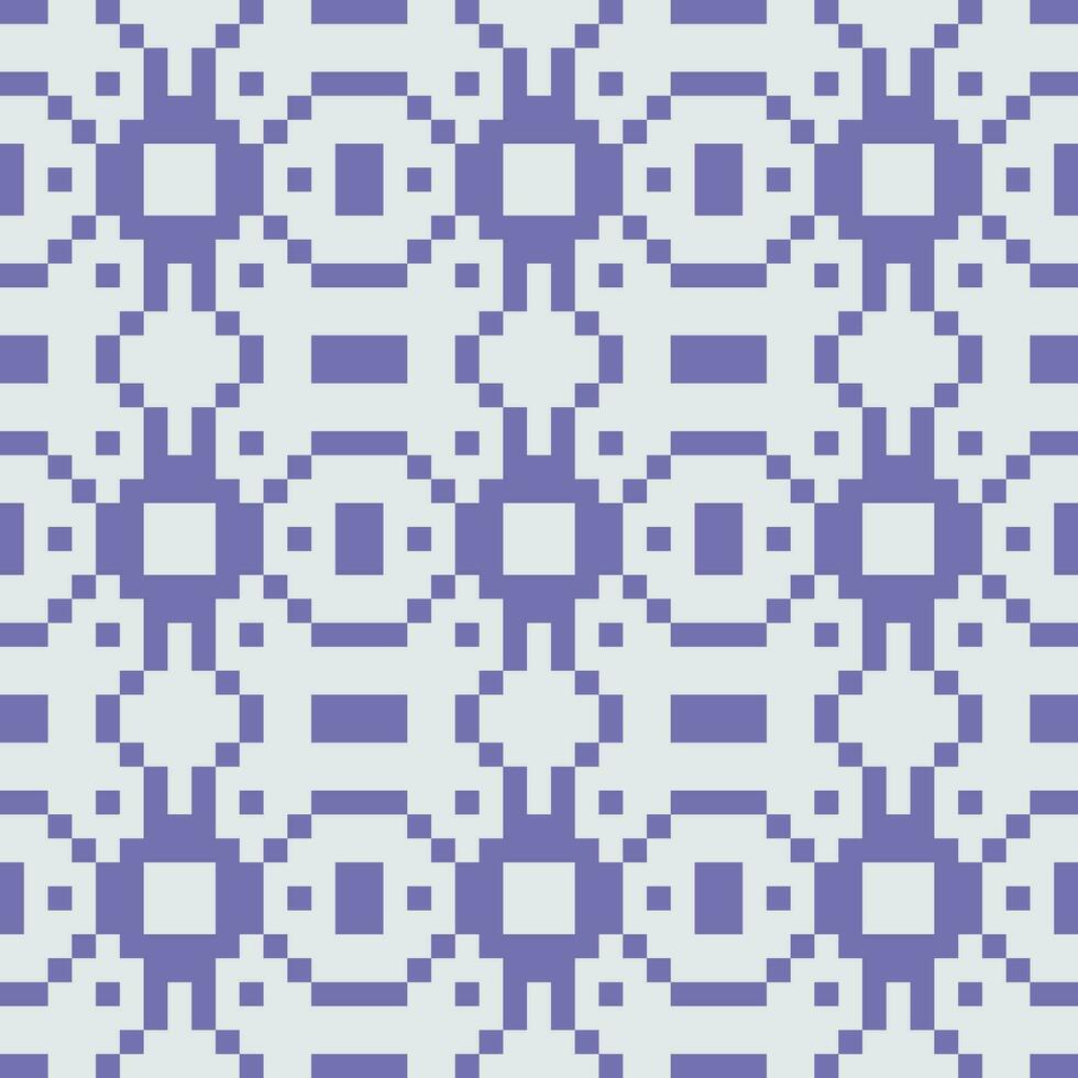 pixel art purple abstract pattern vector