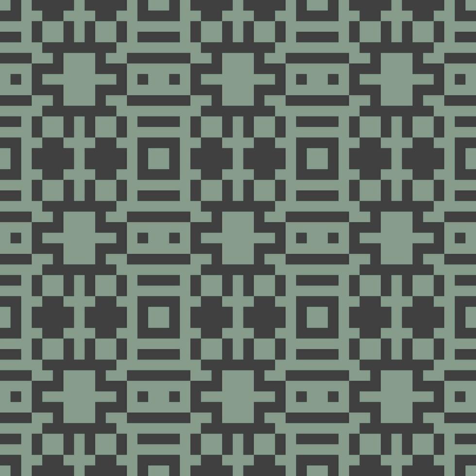 a green and black geometric pattern vector
