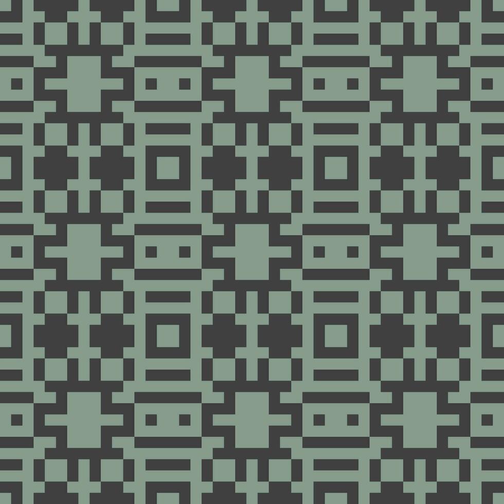 a green and black geometric pattern vector