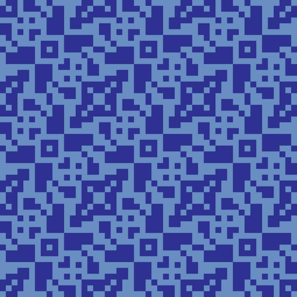 a blue and white pattern with squares vector