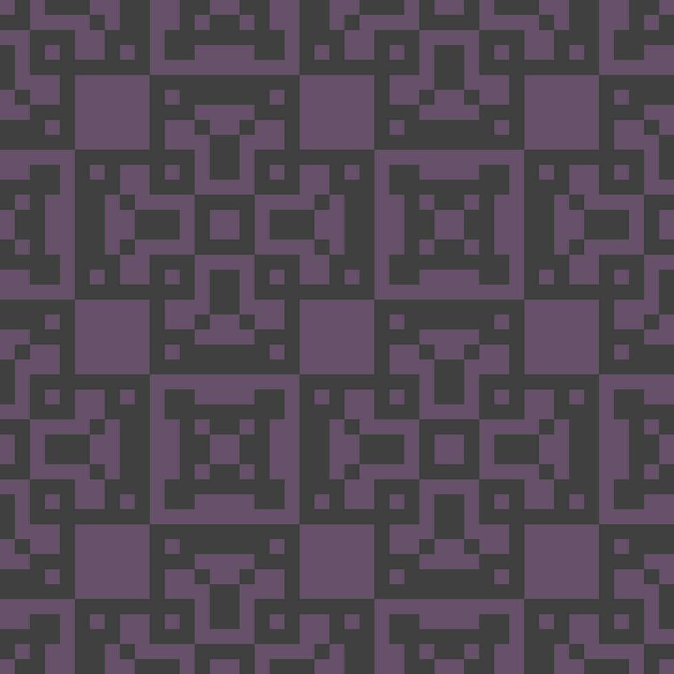 a pixelated pattern in purple and black vector