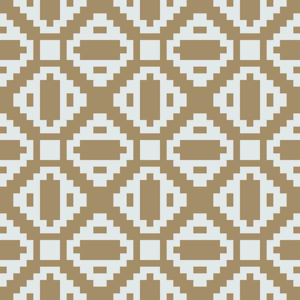 a brown and white geometric pattern vector
