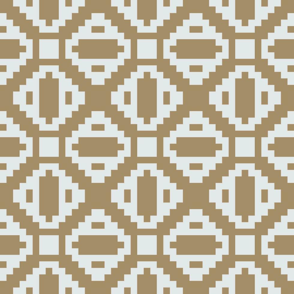 a brown and white geometric pattern vector