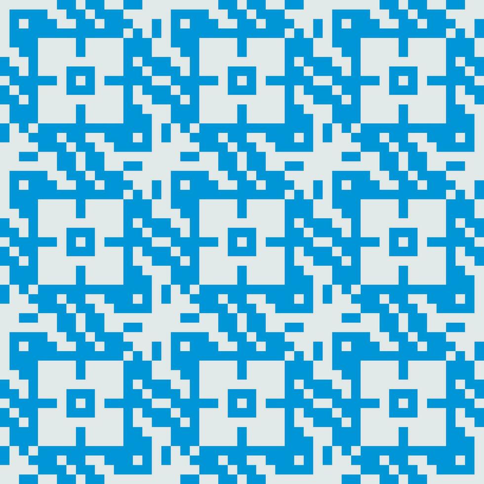 a blue and white pattern with squares vector