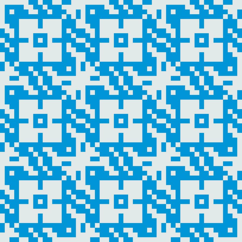a blue and white pattern with squares vector