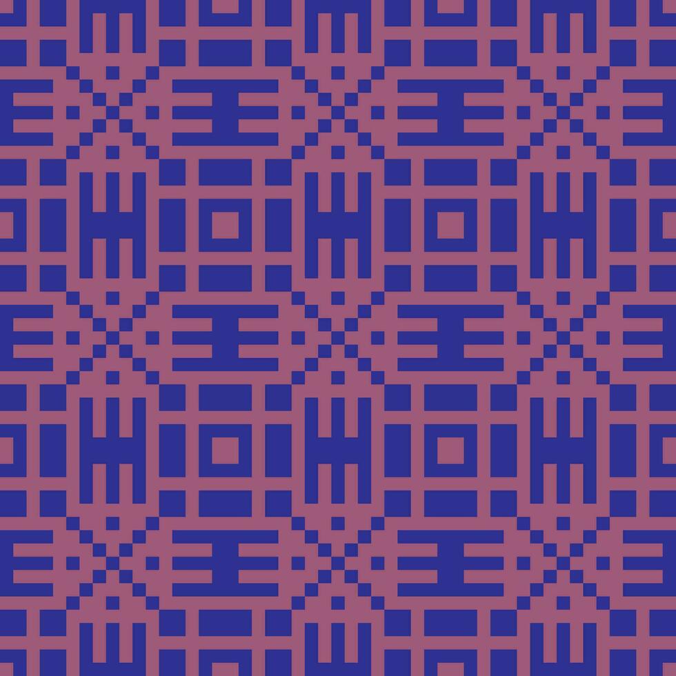 a blue and purple geometric pattern vector