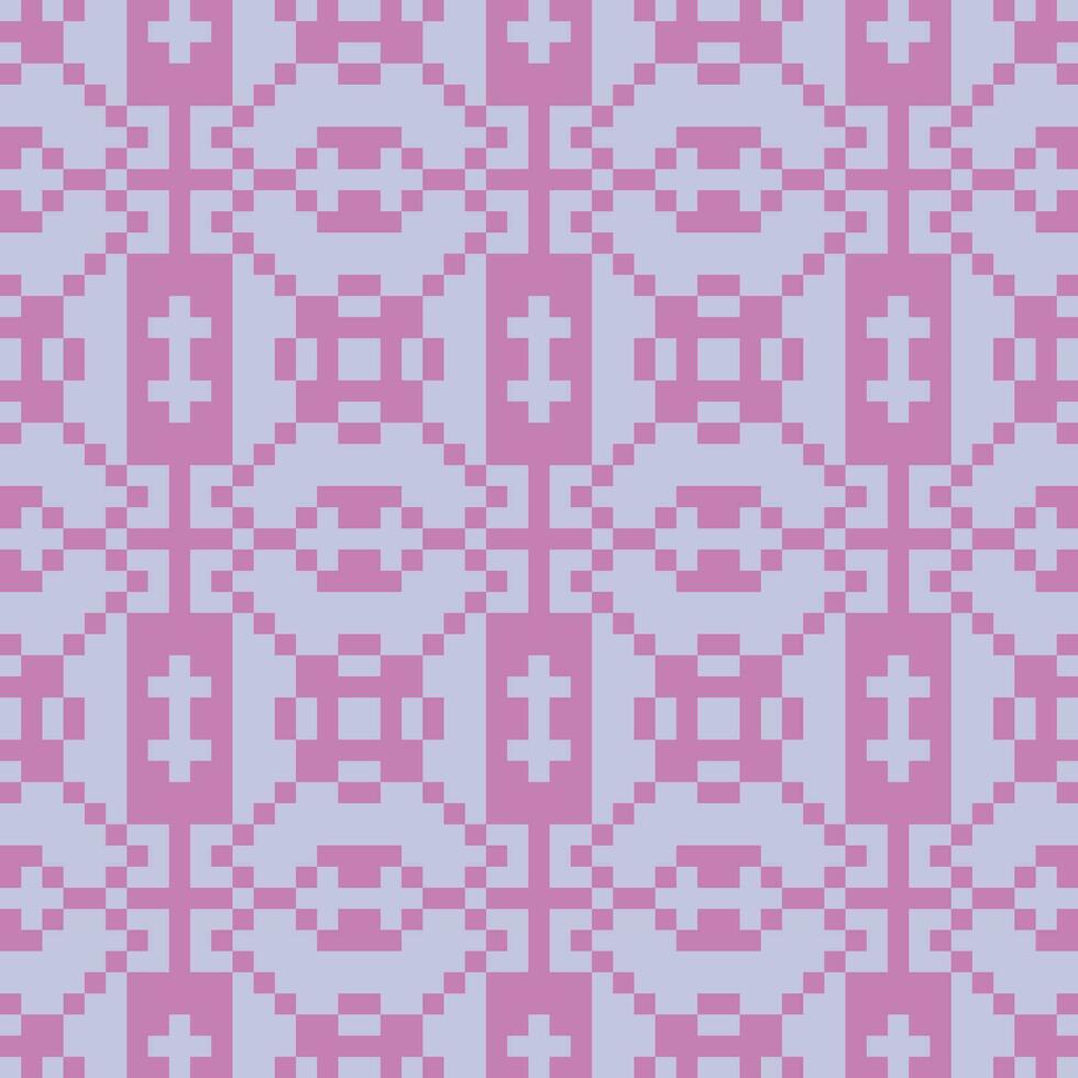 a pixelated pattern in pink and blue vector