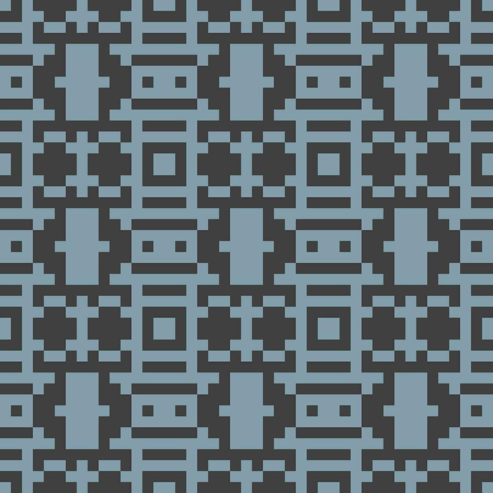 a blue and gray pattern with squares vector