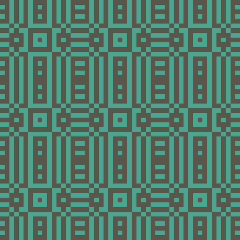 a green and brown geometric pattern vector
