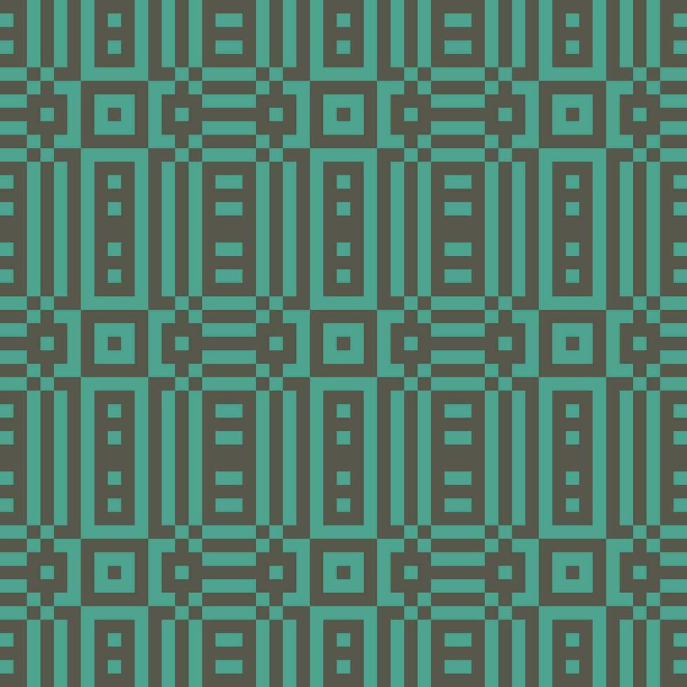 a green and brown geometric pattern vector