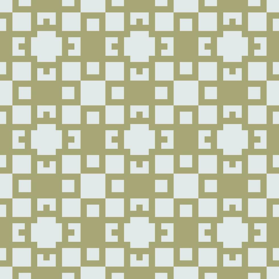 a pattern of squares in green and white vector