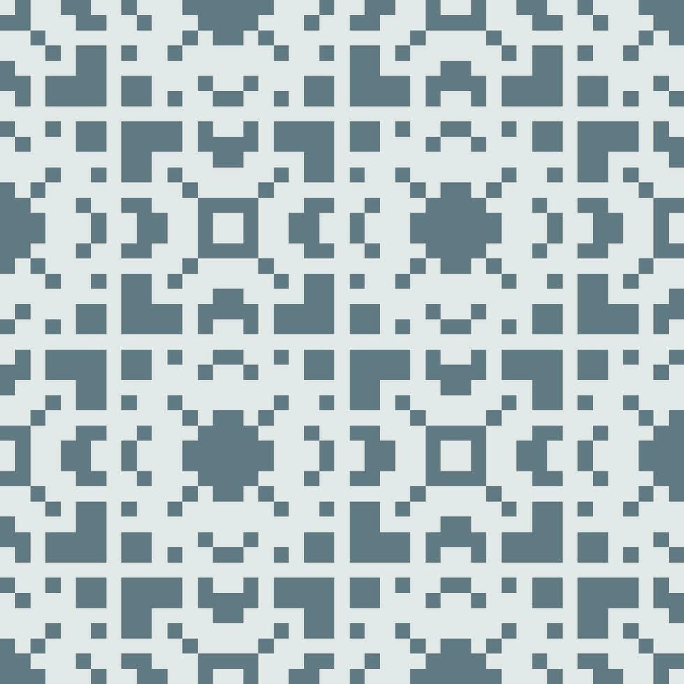 a pixelated pattern in blue and gray vector
