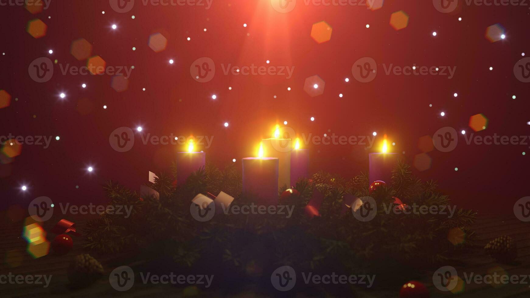 Advent Wreath And Candles 03 photo