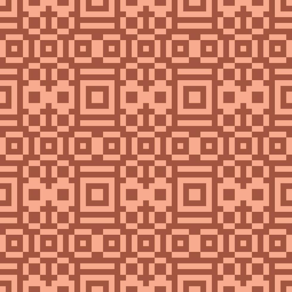 a pattern of squares on a red background vector