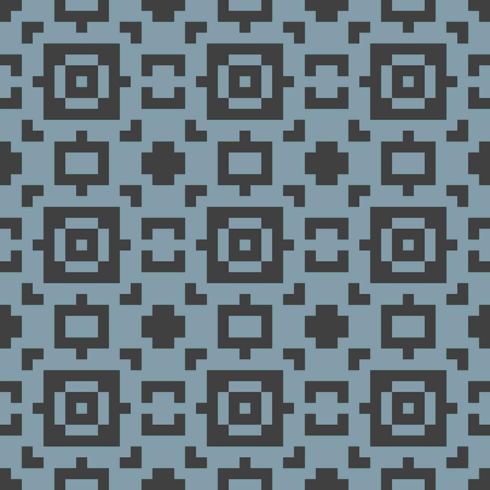 a blue and black geometric pattern vector