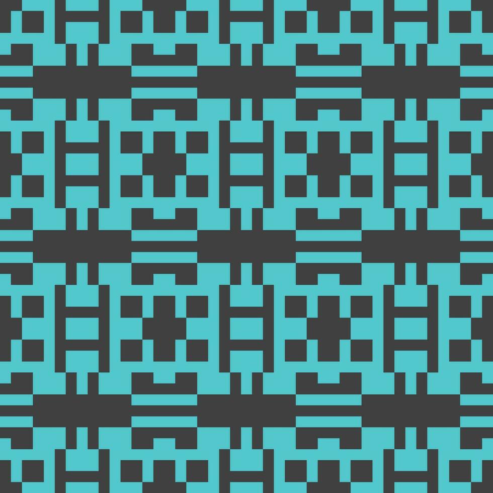 a blue and black geometric pattern vector