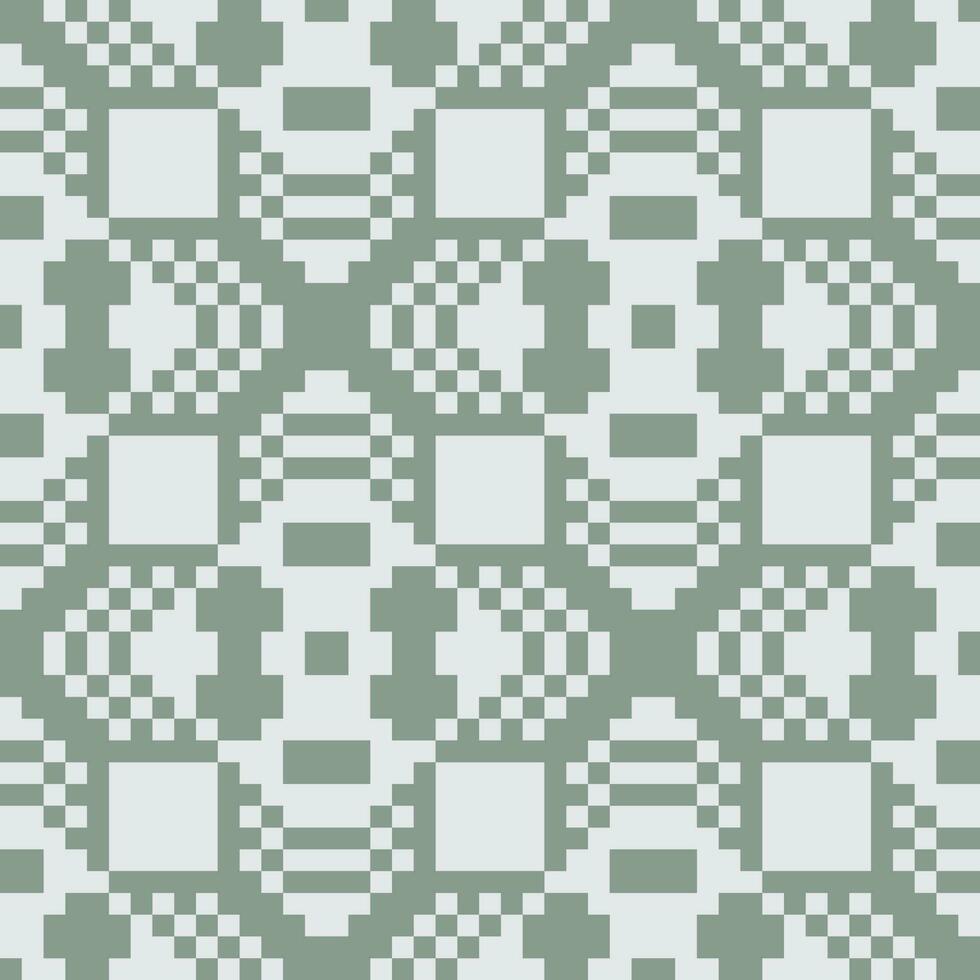 a green and white pattern with squares vector