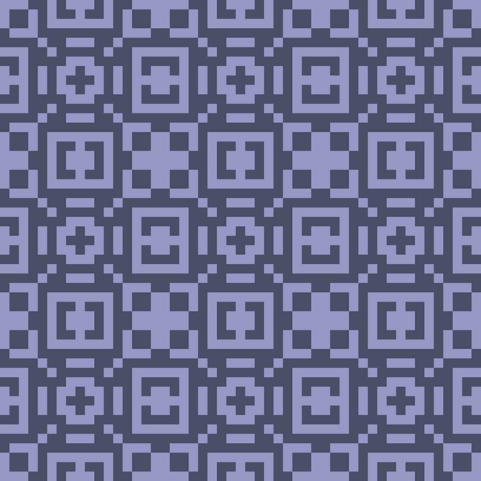 a pixelated pattern with squares in purple vector