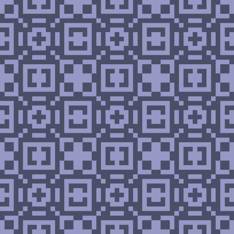 a pixelated pattern with squares in purple vector