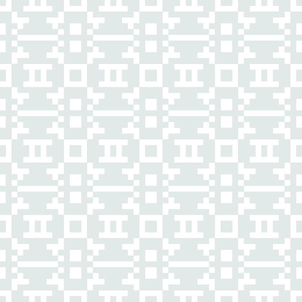 a white and gray patterned background with squares vector