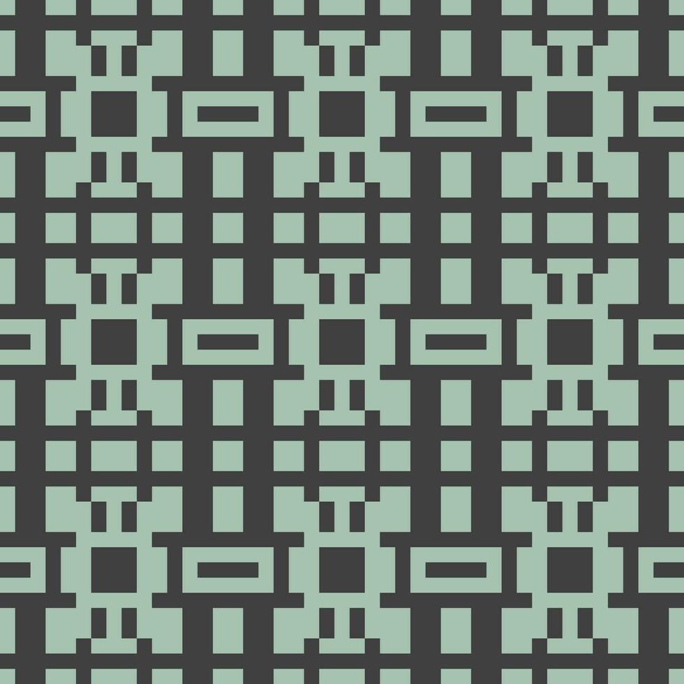 a green and black geometric pattern vector