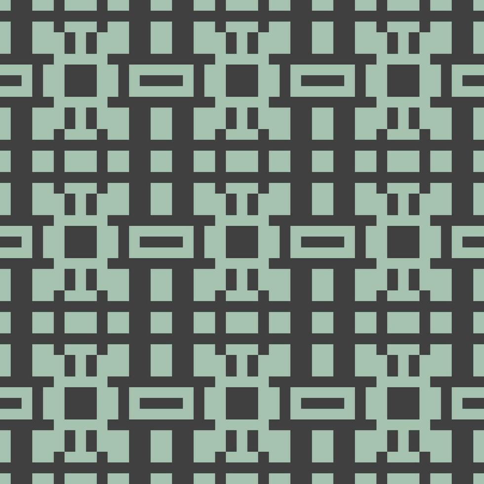 a green and black geometric pattern vector