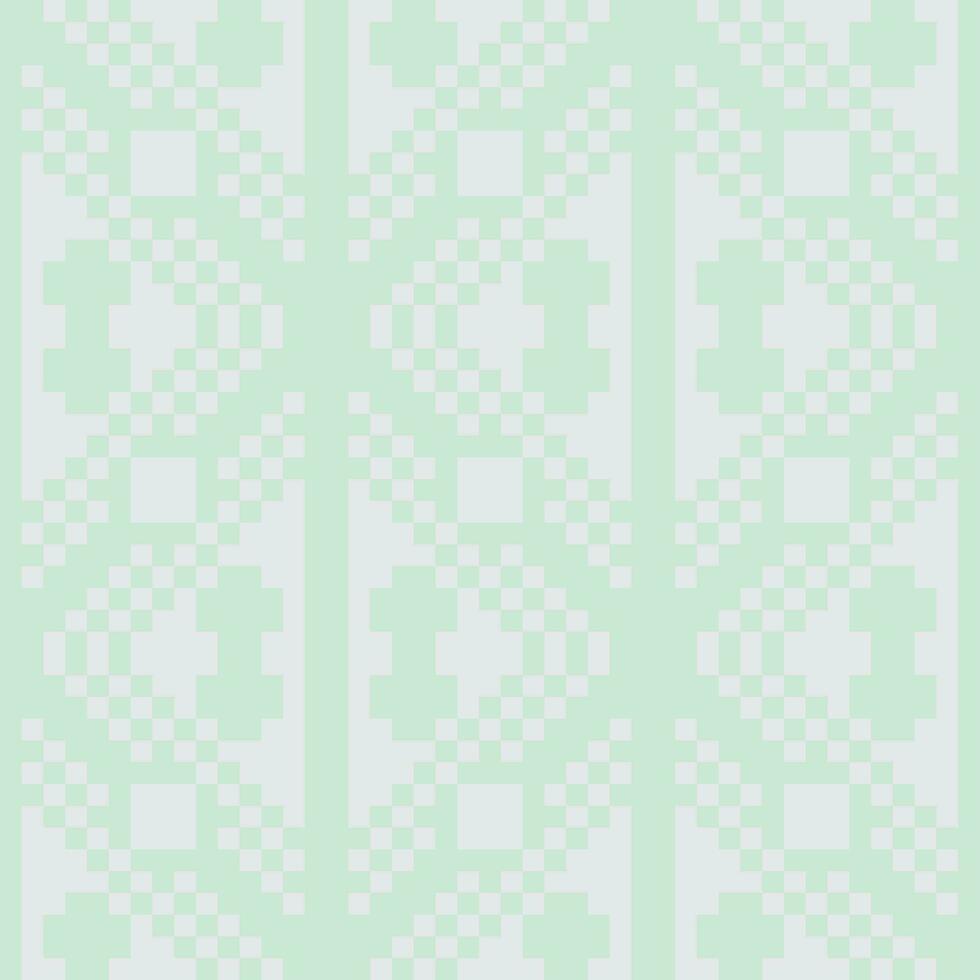 a green and white pattern with squares vector