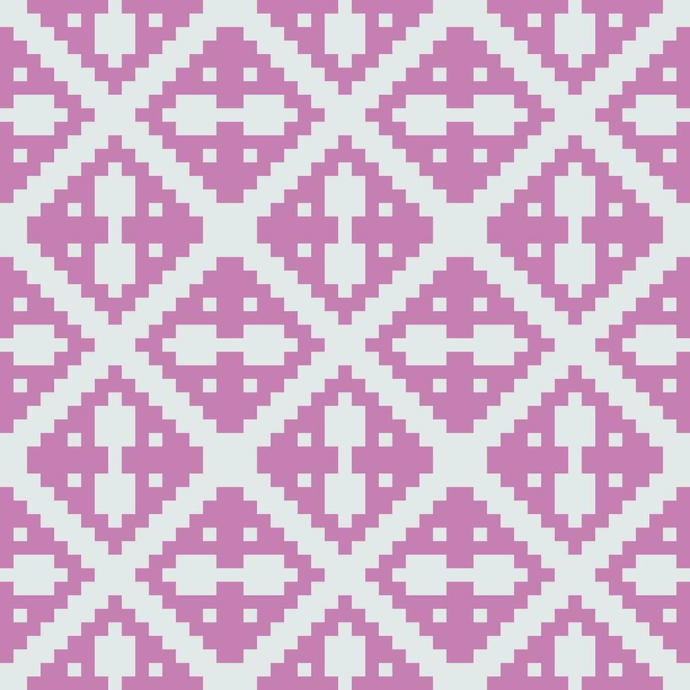 a pink and white geometric pattern vector