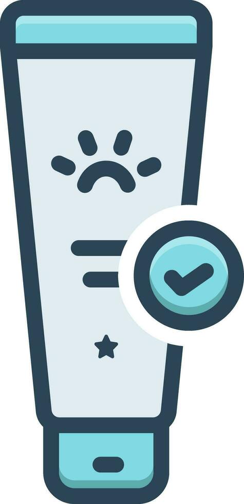 color icon for suitable vector