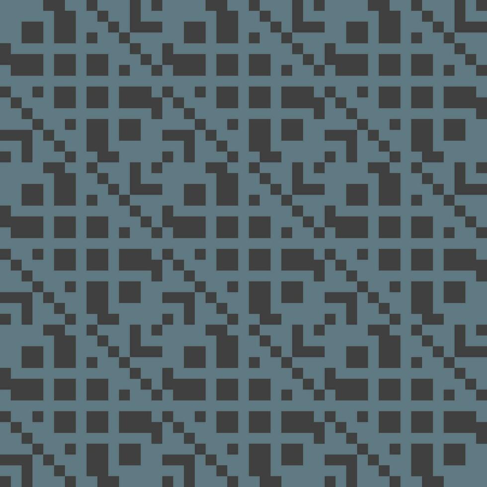 a pixelated pattern in blue and gray vector