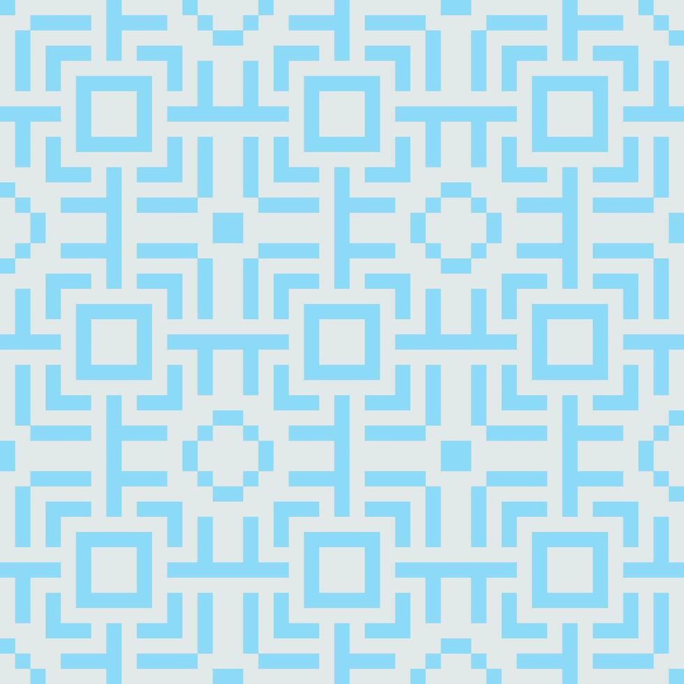 a blue and white geometric pattern vector