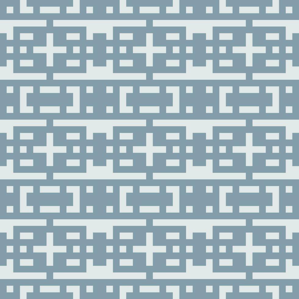 a blue and white geometric pattern vector