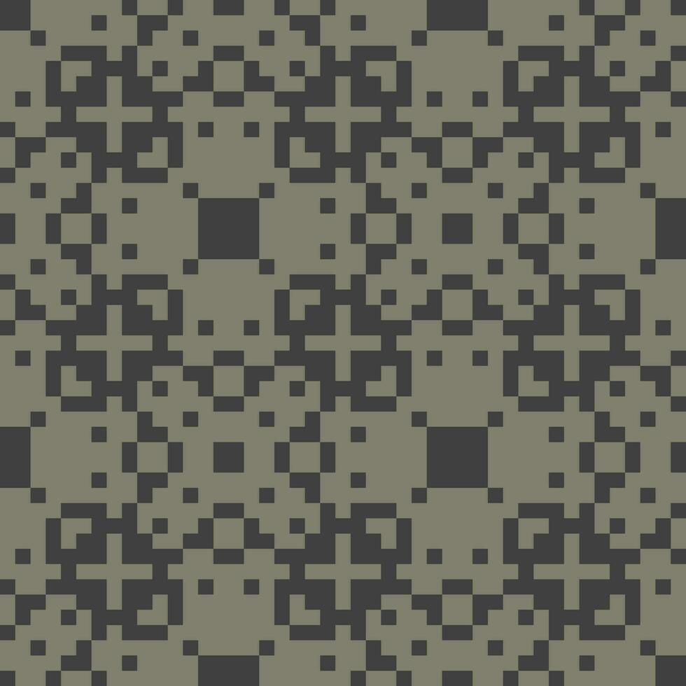 a pixel pattern in grey and black vector