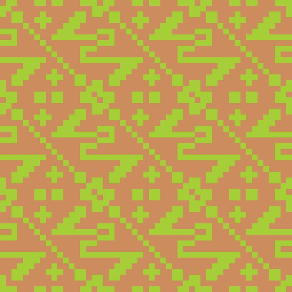 an image of a green and orange pattern vector