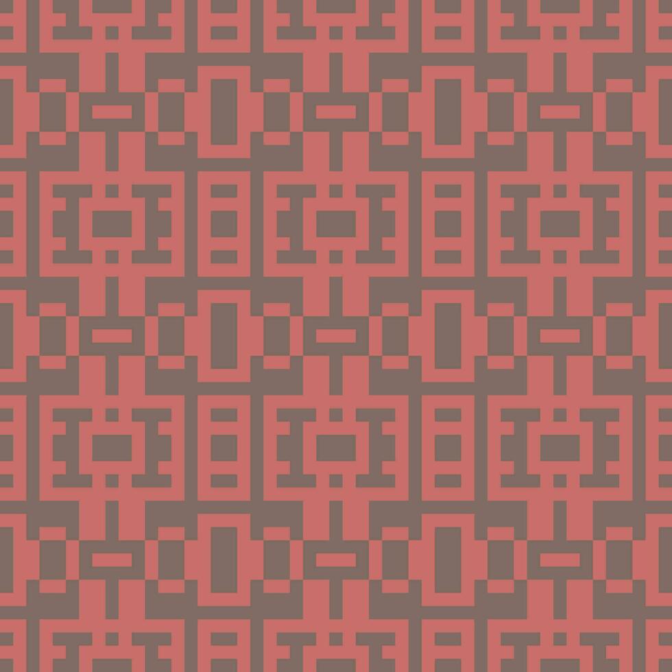 a red and gray geometric pattern vector