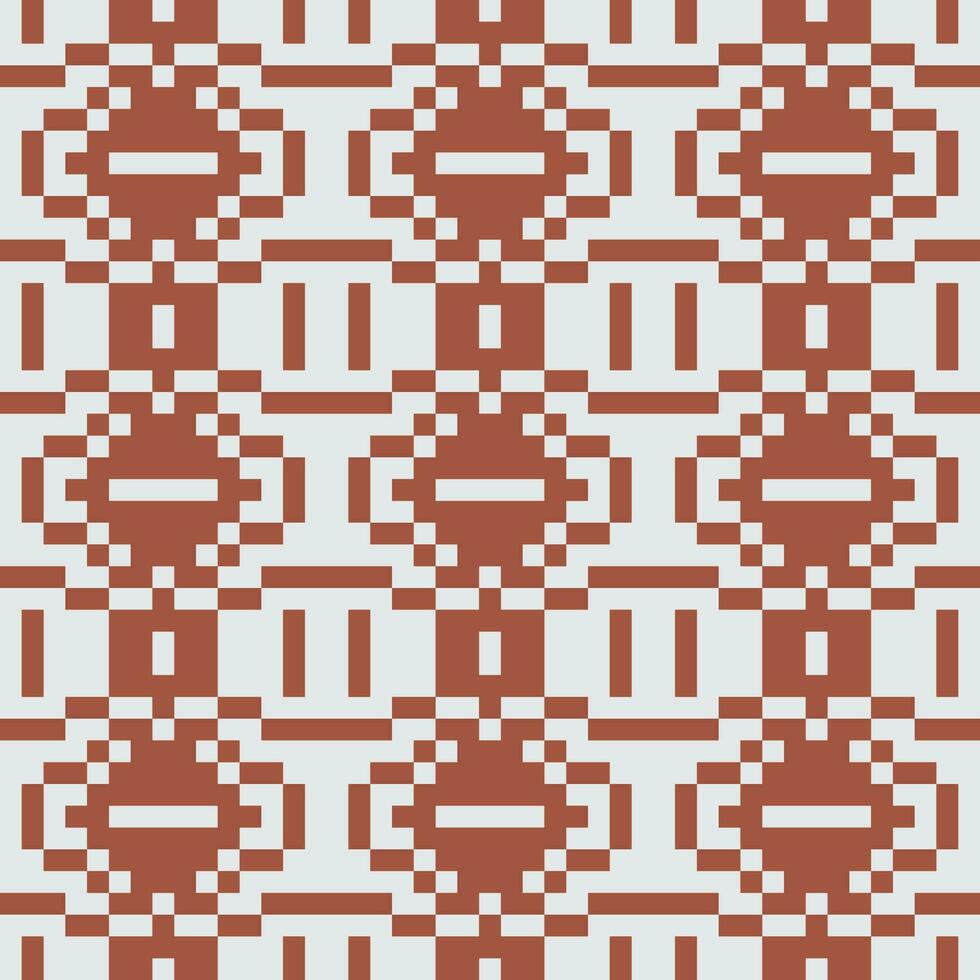 a red and white geometric pattern vector