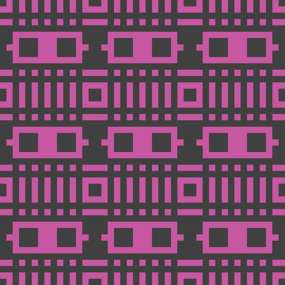 a pink and black geometric pattern vector